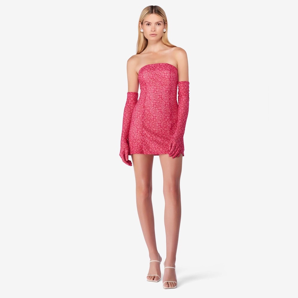 Miscreants mini dress and gloves